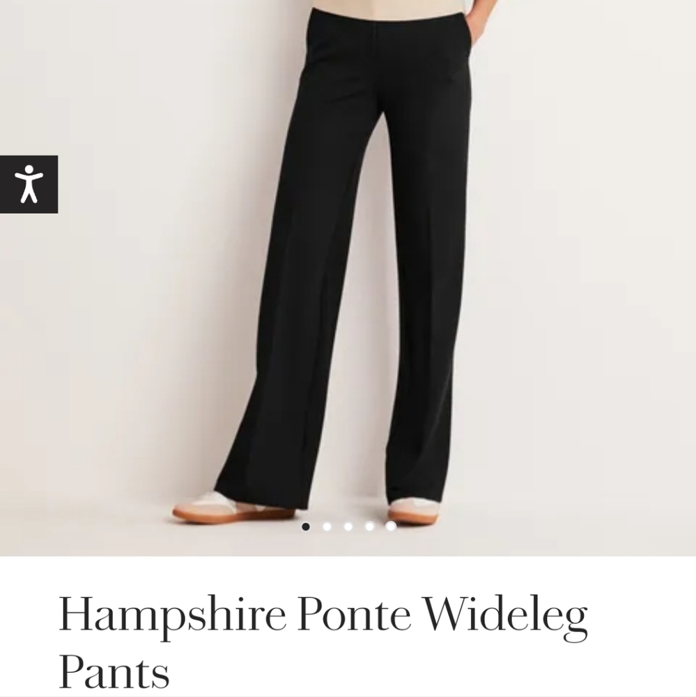 Hampshire Ponte Wide Leg Pants